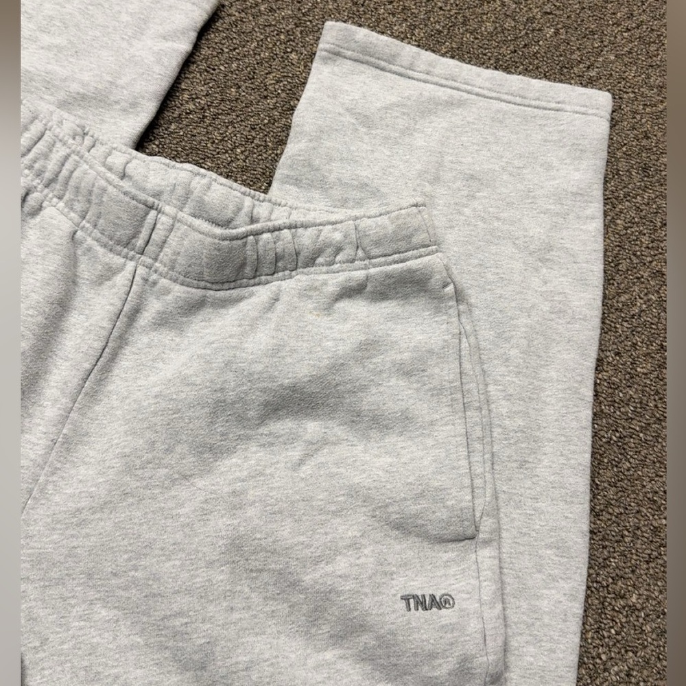 TNA Aritzia Sweatfleece Cozy Fleece Mega Fit Straight Leg Sweatpant